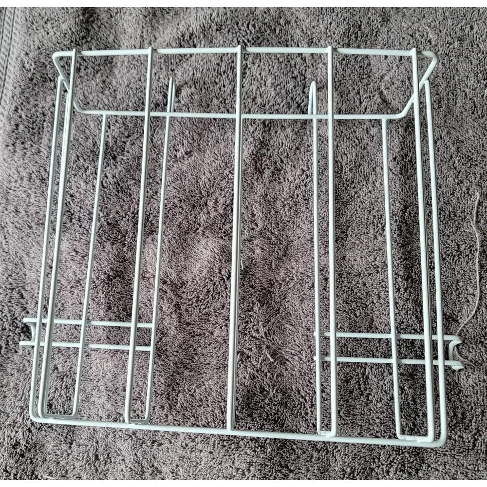 White Wire Hanging Basket *9